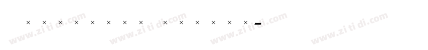 ArnhemTab Normal字体转换